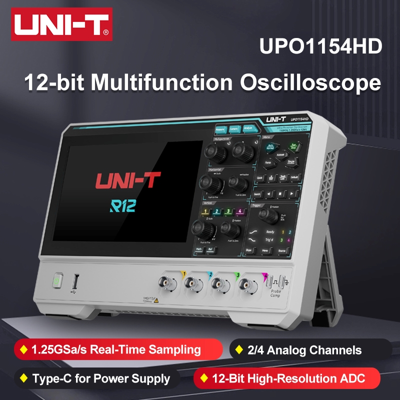 UNI-T UPO1154HD UPO1082HD Osci - Signal Generator Spectrum Analyzer review and price