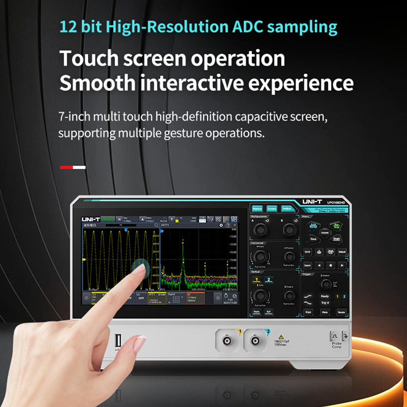 UNI-T UPO1154HD UPO1082HD Osci - Signal Generator Spectrum Analyzer review and price